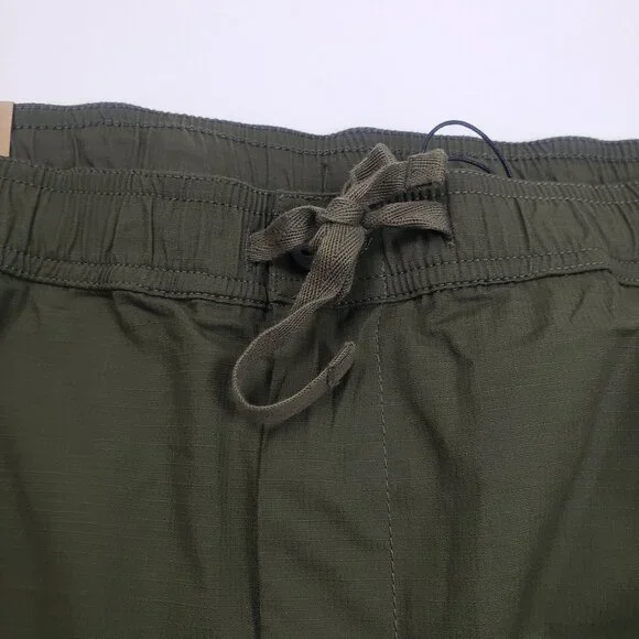 PrAna Double Peak E-Waist Shorts Men's XXL 8" Inseam Cargo Green Ripstop UPF 50+ - Picture 12 of 16